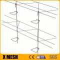 Hot Galvanized Steel Wire Truss Mesh reinforcement for masonry wall construction